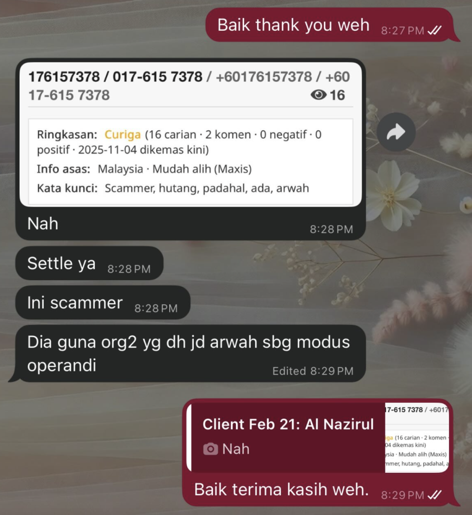 sindiket penipuan online